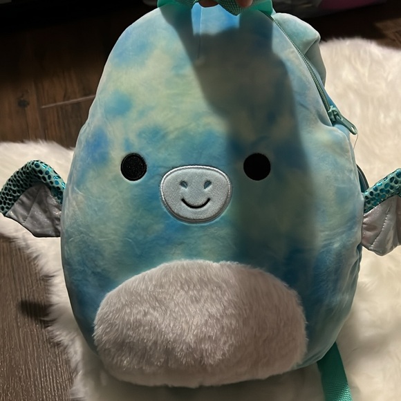 Squishmallow Shantira The Pterodactyl Backpack (Series 2) 12in 2020 Edition - Picture 8 of 15